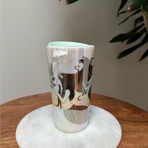 Starbucks Iridescent Mermaid Ceramic Cup